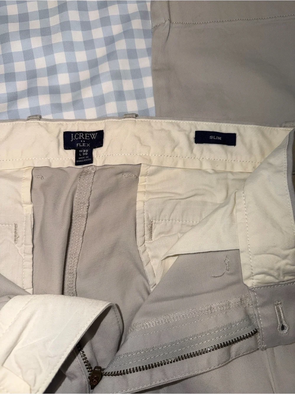 J. Crew Men’s Straight Chinos - Light Khaki
